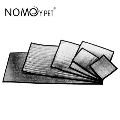 NOMOY PET reptile insulation film of heating pad aluminum reflective film and pearl cotton for reptile amphibians NFF-25