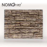 NOMOY PET hot sale reptile terrarium aquarium 3D background EPS safe for pets 4 colors to choose can mixed pack NFF-41