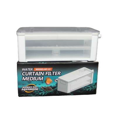 NOMOY PET 2020 new medium size plastic water fountain filter box for turtle tank NF-22 M