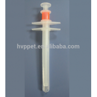 High quality pet pill gun, material: plastic