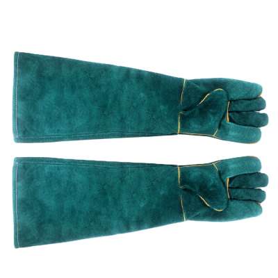 NOMOY PET 2020 new anti-scratch anti-bite reptile protective leather gloves NFF-58