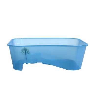 Pet Water And Land Combination Plastic Turtle Tank Nx-11